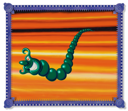 Kenny Scharf, Jade Pea God, 1985